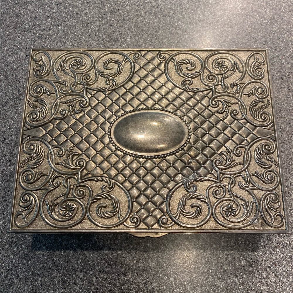 Silver Jewelry Box